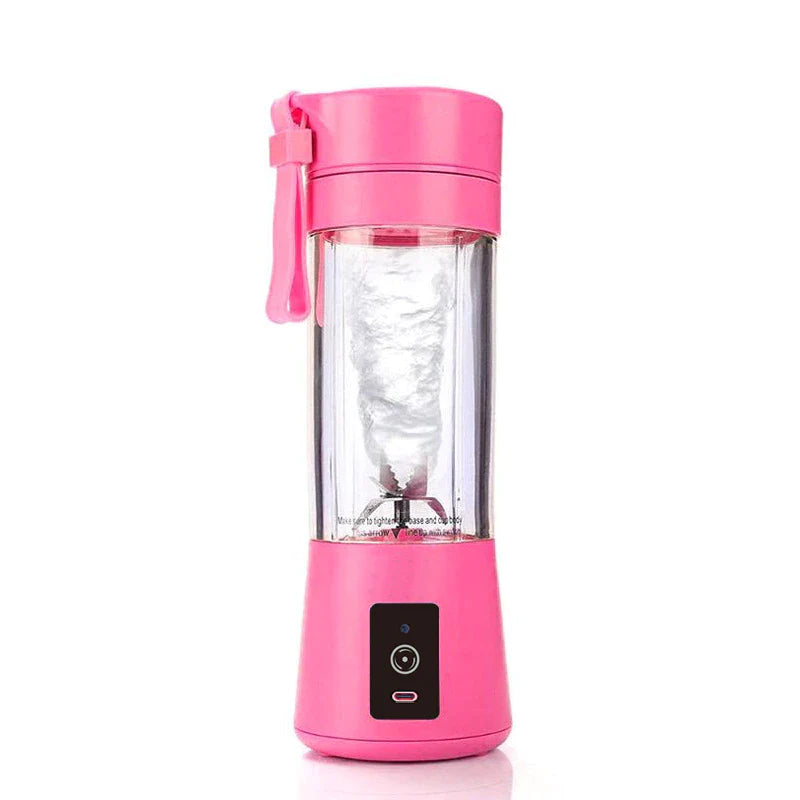 Mini Juice & Smoothie Blender – 6 Blade USB Rechargeable Mixer Cup