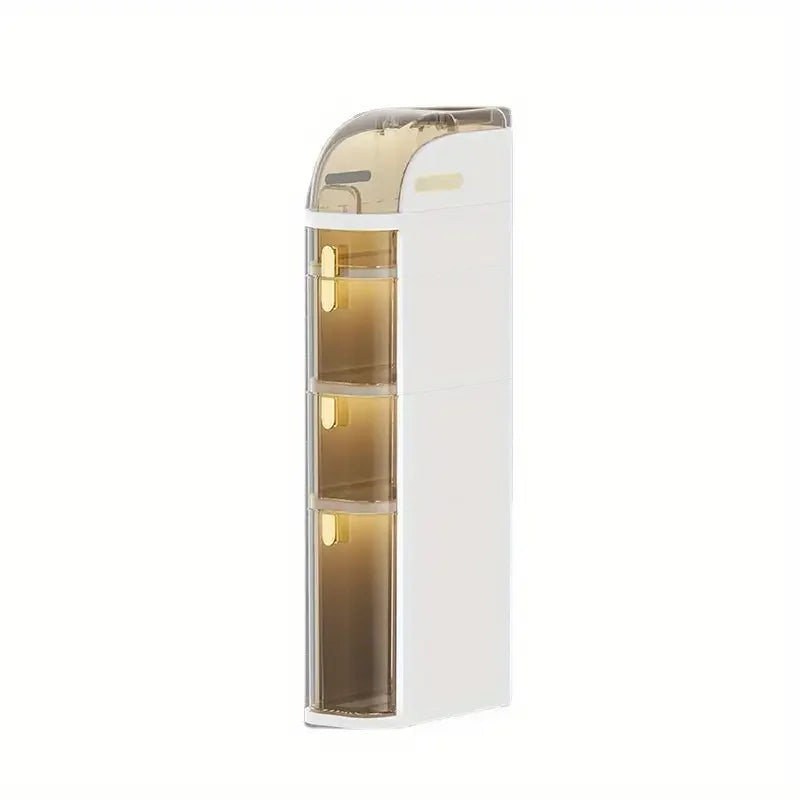NookGlide™ Slim Rolling Bathroom Organizer