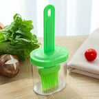 Heat-Resistant Silicone Oil Dispenser Brush