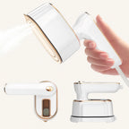 Portable Garment Steamer & Wrinkle Remover