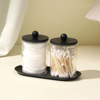 2-Piece Bathroom Vanity Organizer Set
Bathroom vanity organizer, Cotton swab holder, Q-tip holder, Bathroom countertop organizer, Cotton pad organizer, Cotton ball container, Bathroom storage jars, Vanity storage containers, Clear bathroom organizer, Makeup organizer, Bathroom accessories organizer, Countertop storage container, Bathroom canister set, Vanity organizer set
