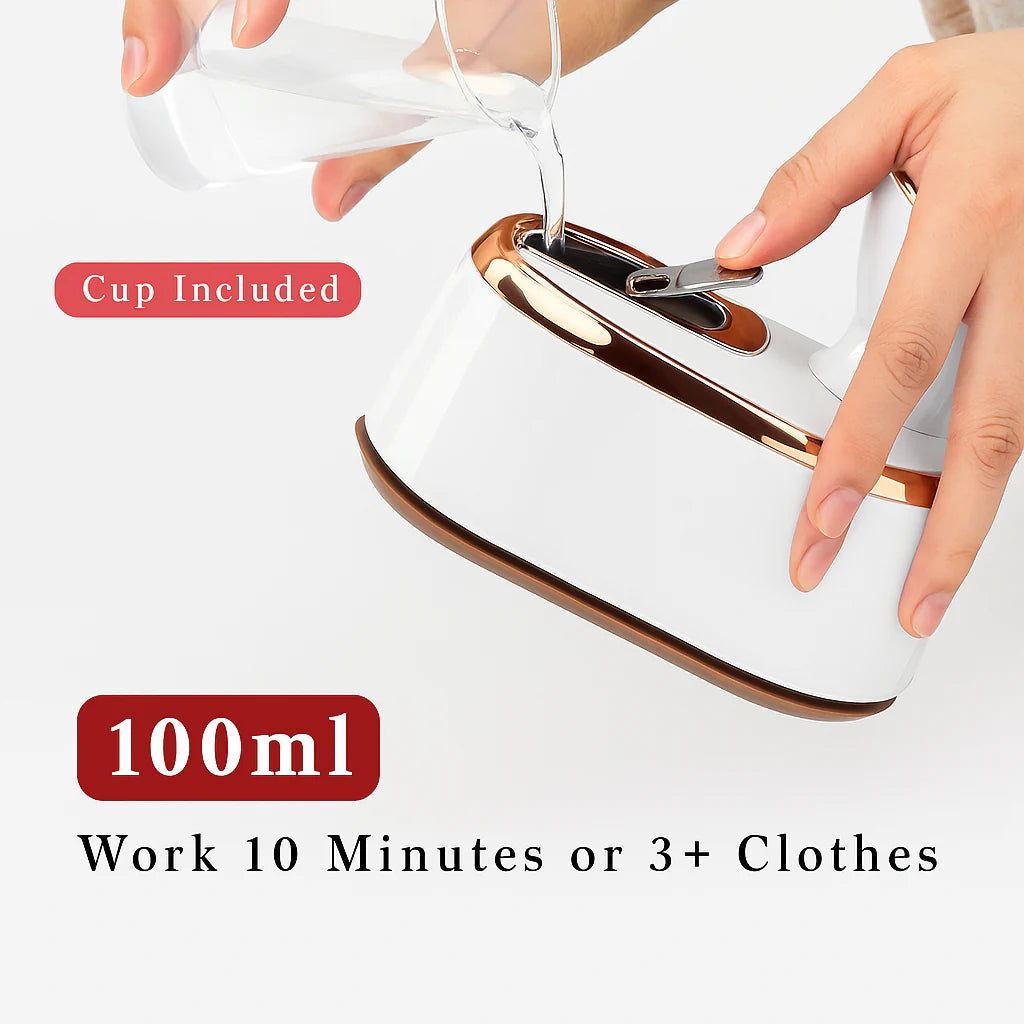 Portable Garment Steamer & Wrinkle Remover