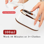 Portable Garment Steamer & Wrinkle Remover