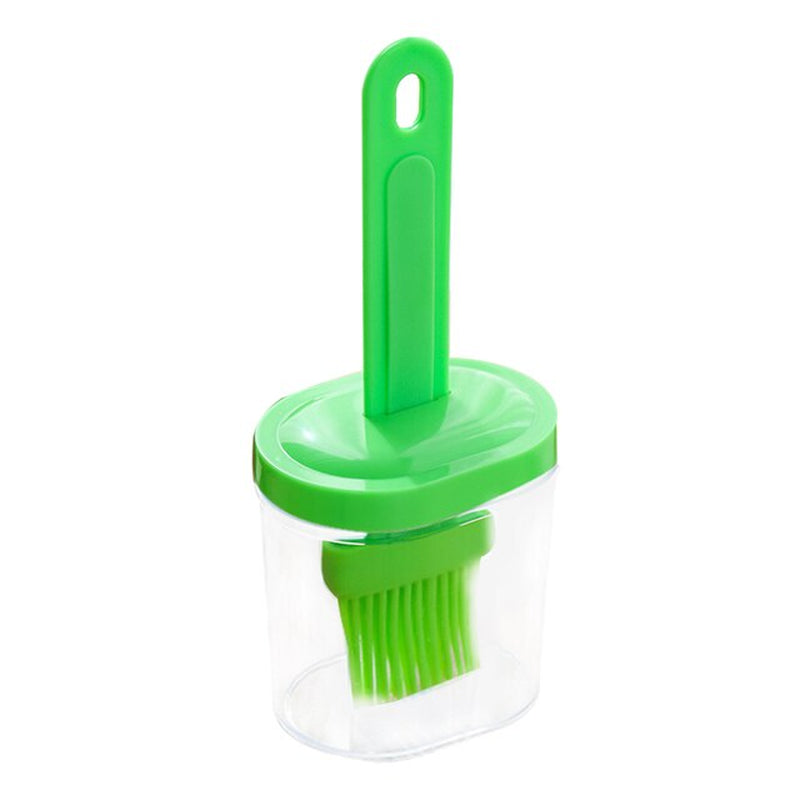 Heat-Resistant Silicone Oil Dispenser Brush
