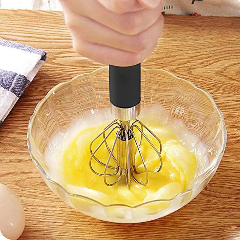 TwistWhisk™ Push-Spin Egg Beater