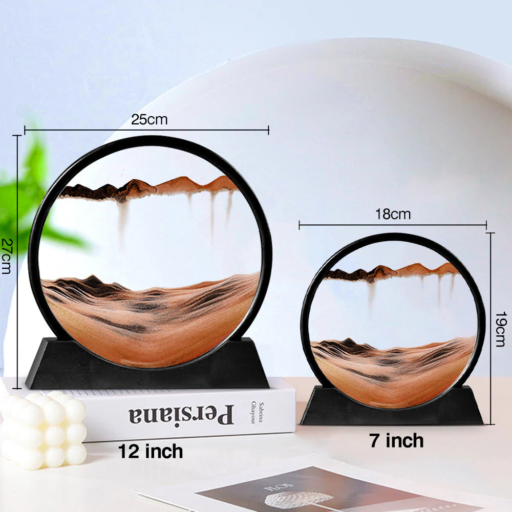 3D Flowing Sand Picture Frame