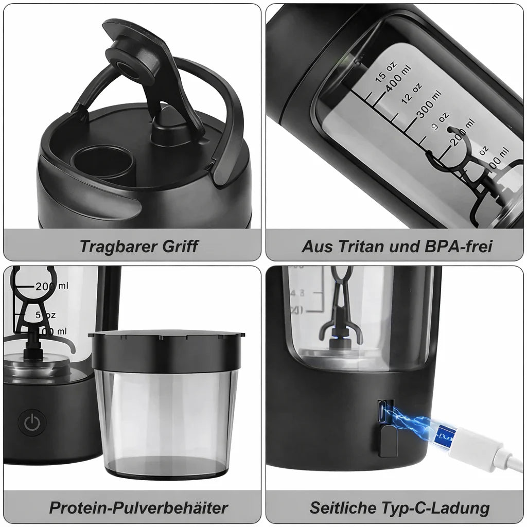 USB Rechargeable Protein Shake Mixer