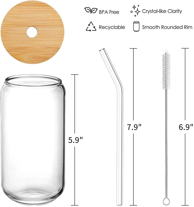 Glass Tumbler Set