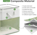 Foldable Fabric Storage Cubes with Rope Handles – Set of 6