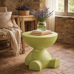 Multifunctional Black Accent Table – Original Resin Design
