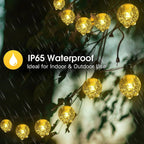 SolarGlow™ Outdoor Solar Globe String Lights