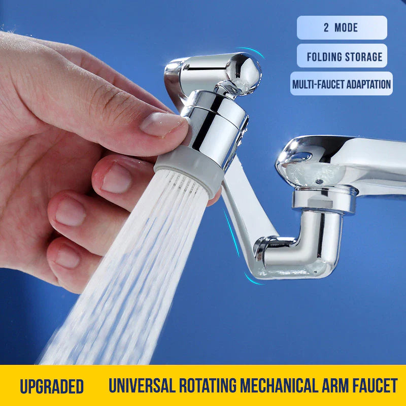 Dual-Mode Swivel Faucet Aerator with 1080° Rotation