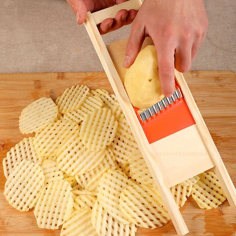 Crinkle Cut Kitchen Prep Knife