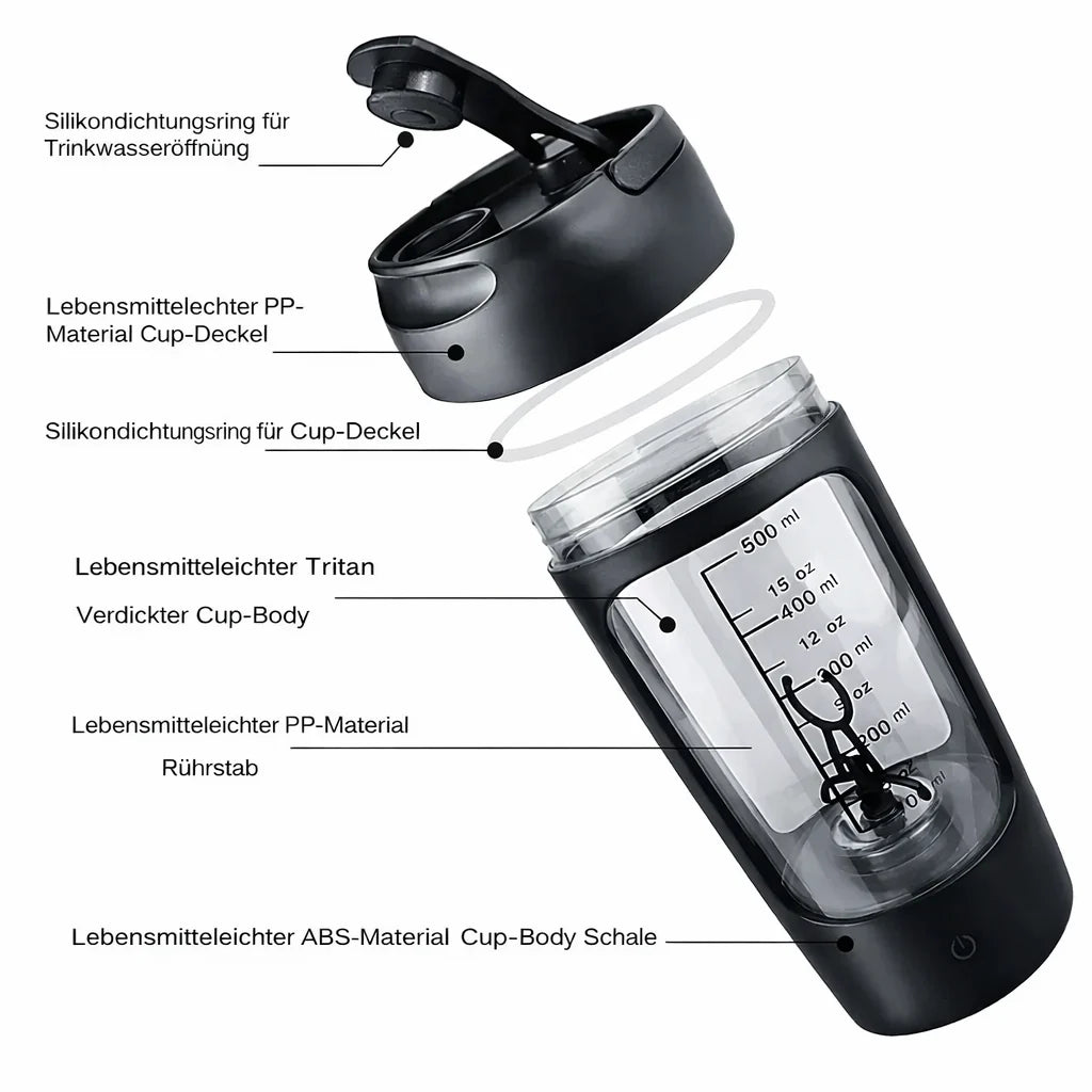 USB Rechargeable Protein Shake Mixer