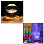 16-Color Water Ripple Ambient Lamp