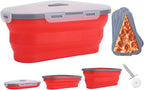 PizzaBox™ Space-Saving Pizza Storage Container