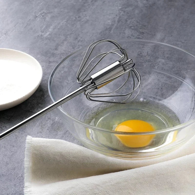 TwistWhisk™ Push-Spin Egg Beater