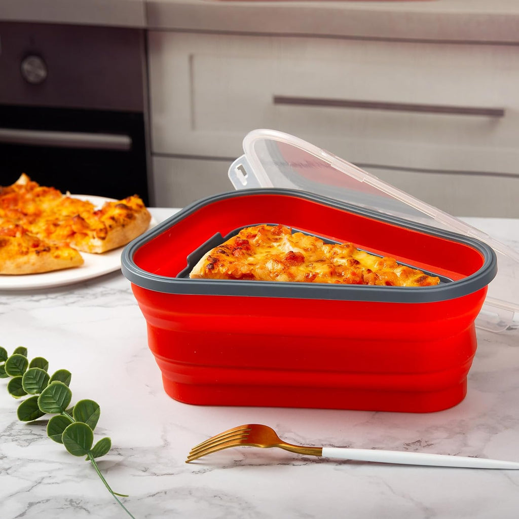 PizzaBox™ Space-Saving Pizza Storage Container