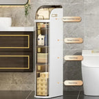 NookGlide™ Slim Rolling Bathroom Organizer
