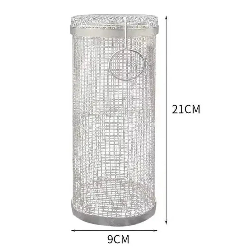 Stainless Steel Rolling Grill Basket
