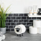 Sheepease™ Decorative Sheep Toilet Paper Holder & Storage Rack - Set of 2