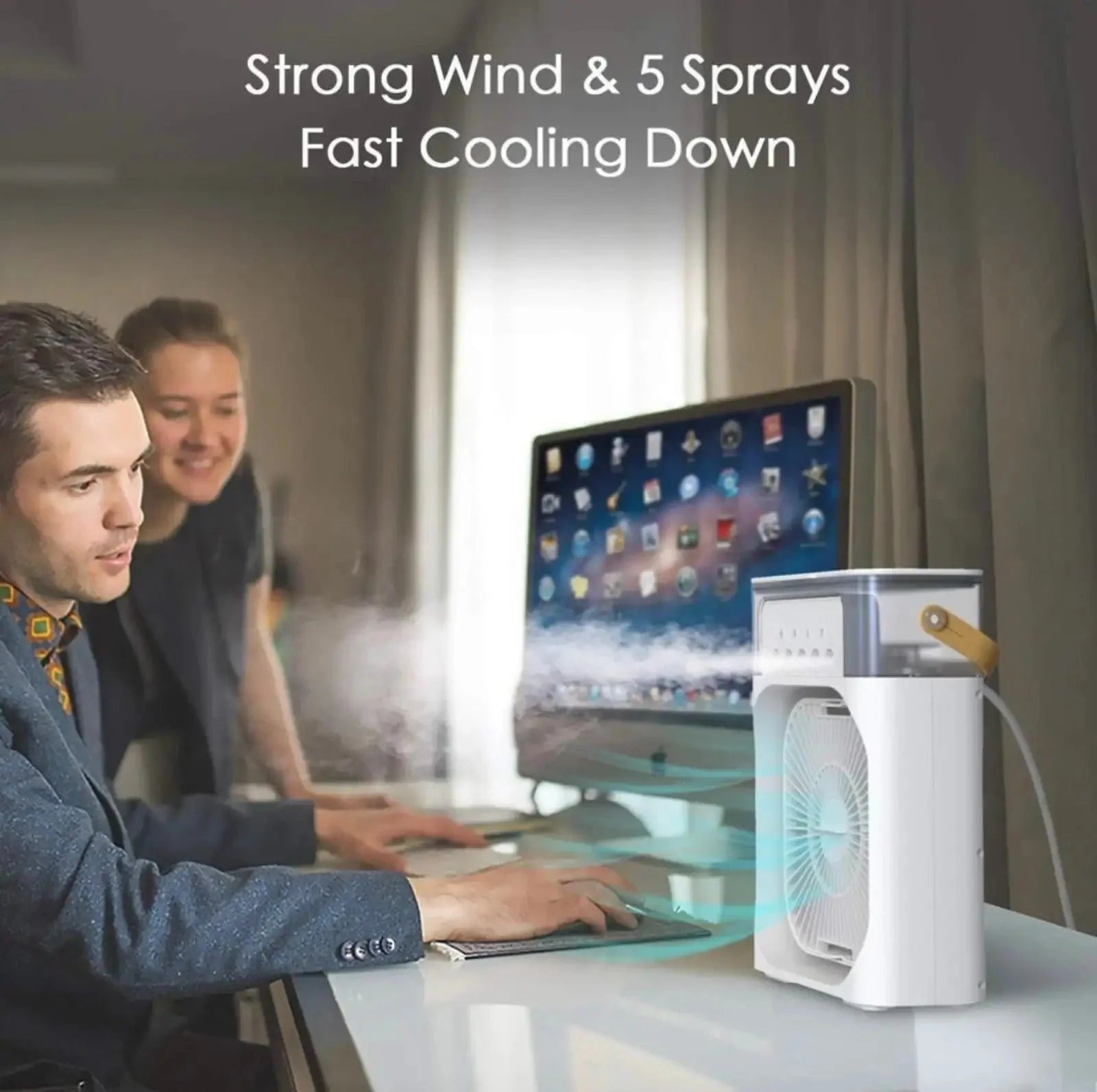 CoolMist Portable Air Cooler & Humidifier