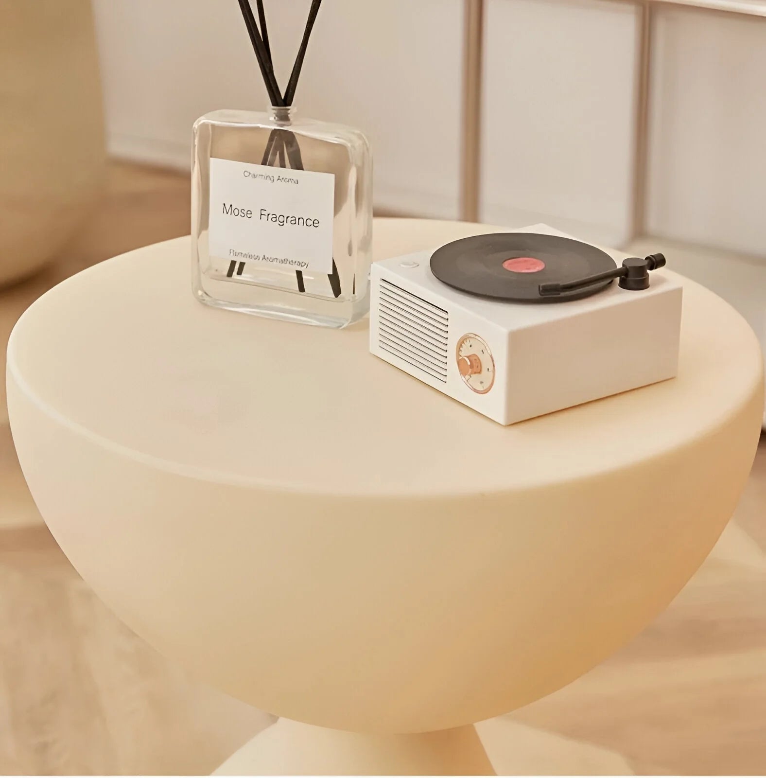 Modern Round Accent Coffee Table
