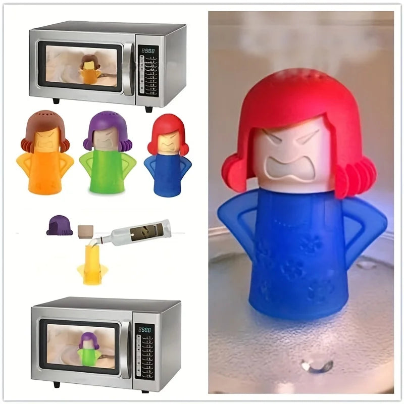 Angry Mama Microwave Cleaner & Refrigerator Deodorizer