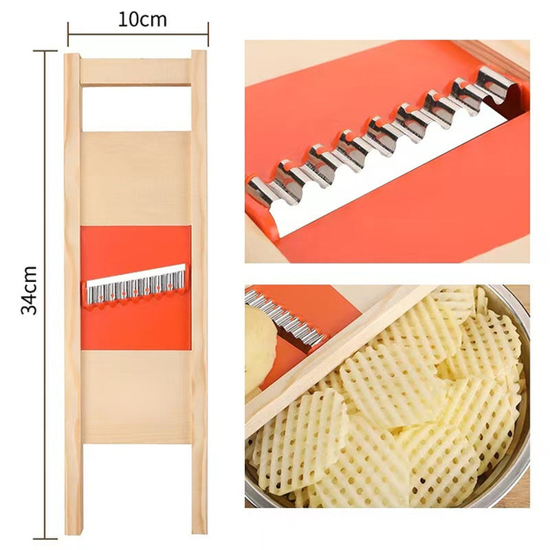 CrinkleCraft Waffle Cut Potato Slicer