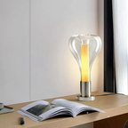 Designer Glass Lava Accent Lamp