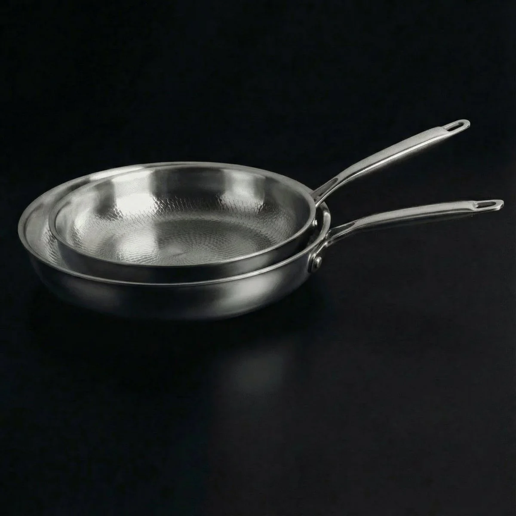 TitanForge Hammered Titanium Pan Duo