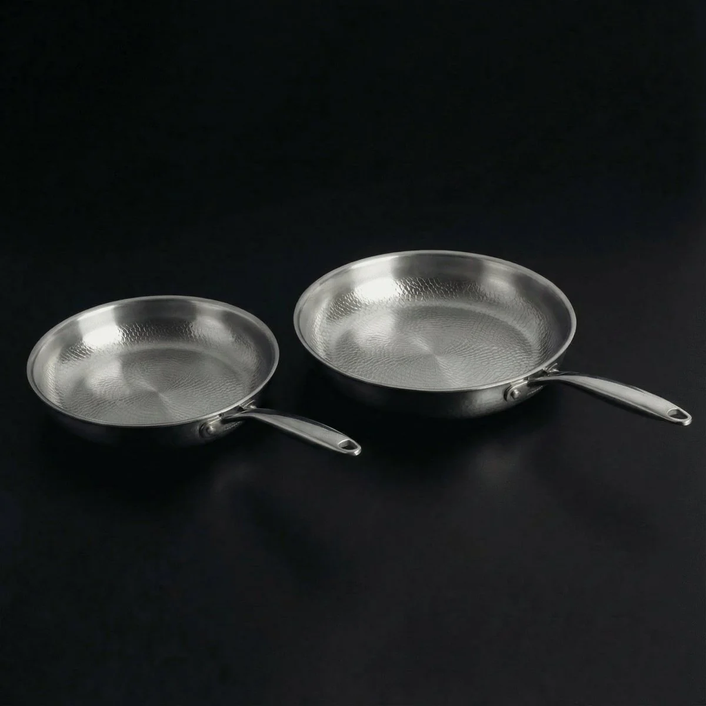 TitanForge Hammered Titanium Pan Duo