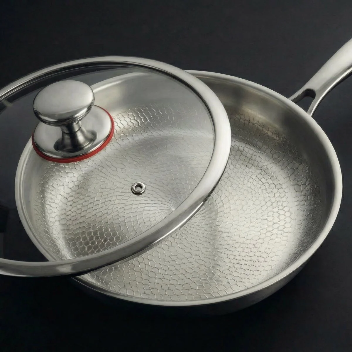TitanForge Hammered Titanium Pan Duo