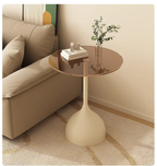 Varellia Round Glass Side Table