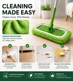 SmartMop Reusable Microfiber Mop Pads