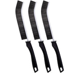 3Pcs Hard Bristle Crevice Cleaning Brush Gap Cleaning Brush Corner Cleaning Brush Kitchen Window Cleaning Brush JT357