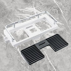 Shower Bar, Shower Head, Storage Rack, Lifting Shower Tray, Non Perforated Multifunctional Bathroom Storage Rack