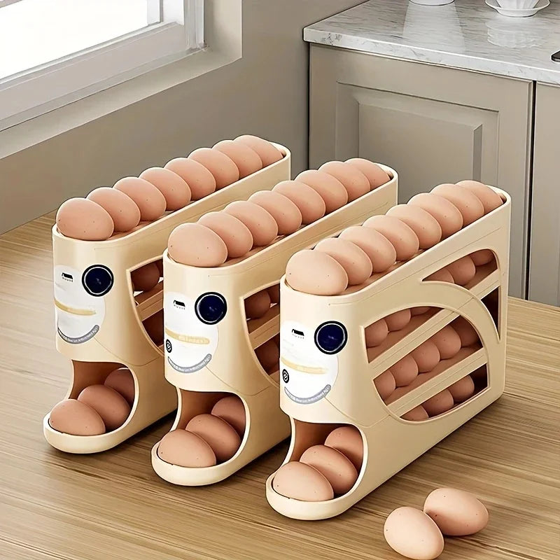 Eggglide™ Rolling Egg Storage Tray