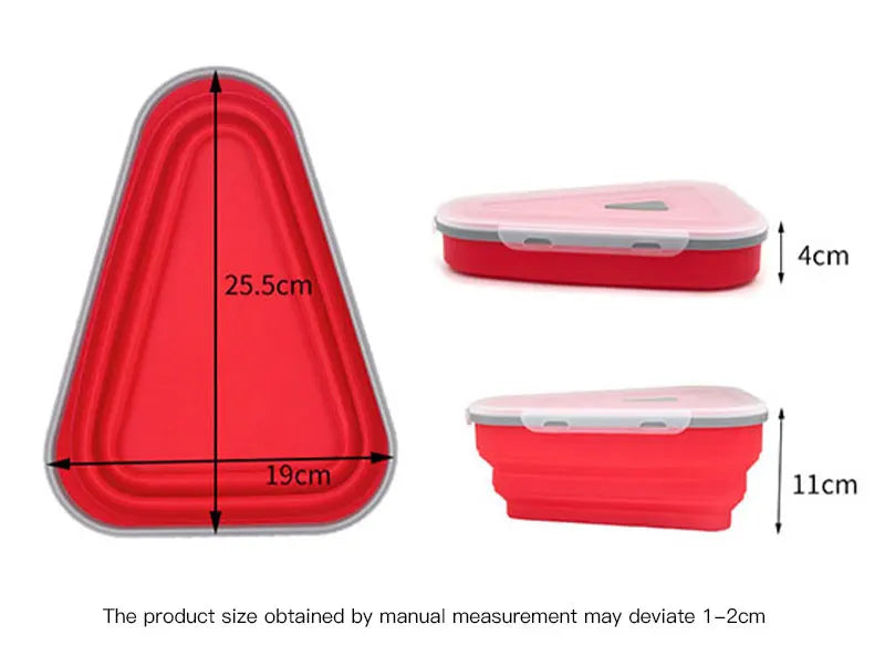 PizzaBox™ Space-Saving Pizza Storage Container
