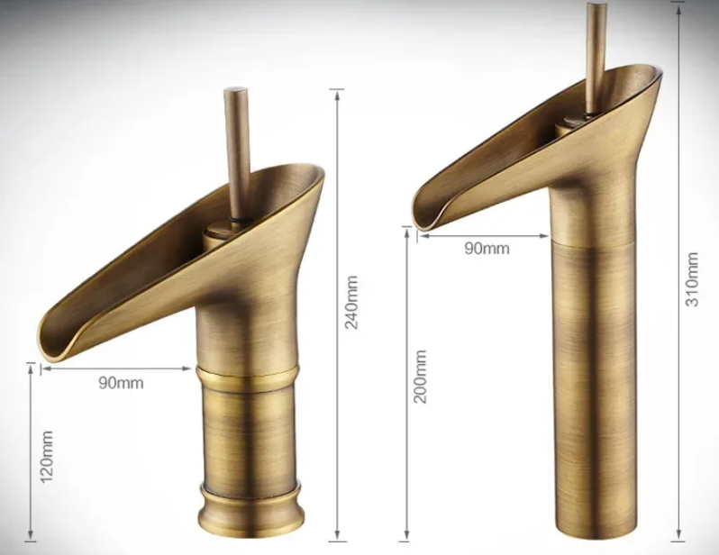 CascadeFlow™ Luxury Waterfall Bathroom Faucet