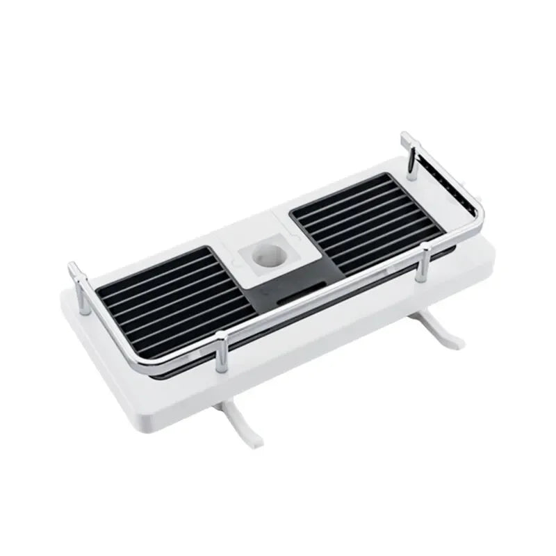 Shower Bar, Shower Head, Storage Rack, Lifting Shower Tray, Non Perforated Multifunctional Bathroom Storage Rack