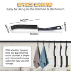 3Pcs Hard Bristle Crevice Cleaning Brush Gap Cleaning Brush Corner Cleaning Brush Kitchen Window Cleaning Brush JT357