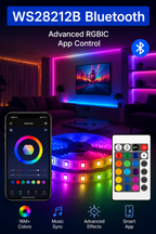 Bluetooth-Controlled LED Accent Lighting
