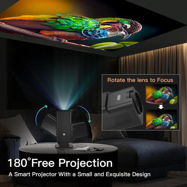 VistaBeam 1080P Portable Projector