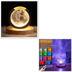 16-Color Water Ripple Ambient Lamp