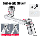 Dual-Mode Swivel Faucet Aerator with 1080° Rotation