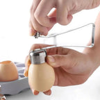 Stainless Steel Egg Scissors Egg Topper Cutter Shell Opener Stainless Steel Boiled Raw Egg Open Creative Kitchen Tools