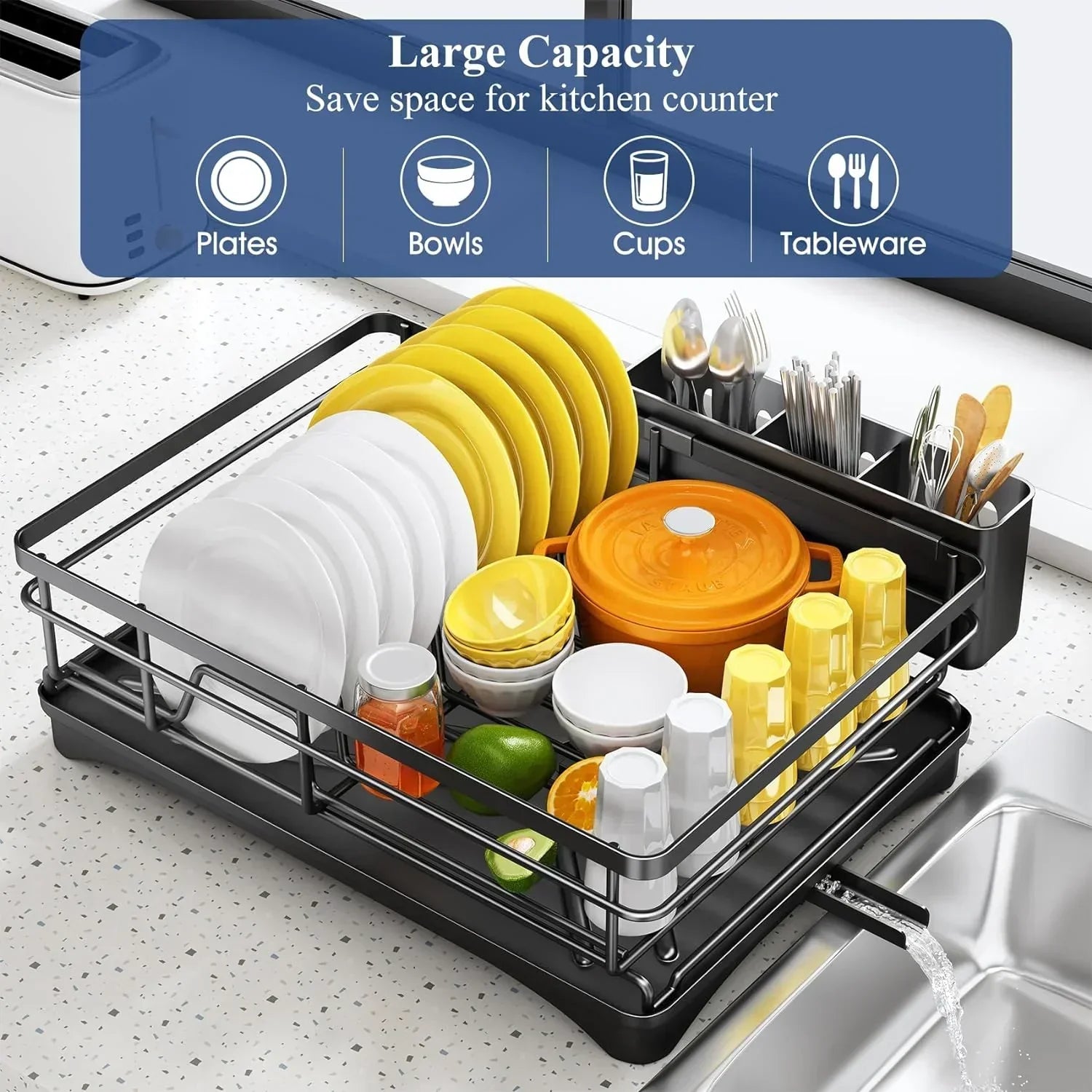 Nova™ Kitchen Dish Drying Rack