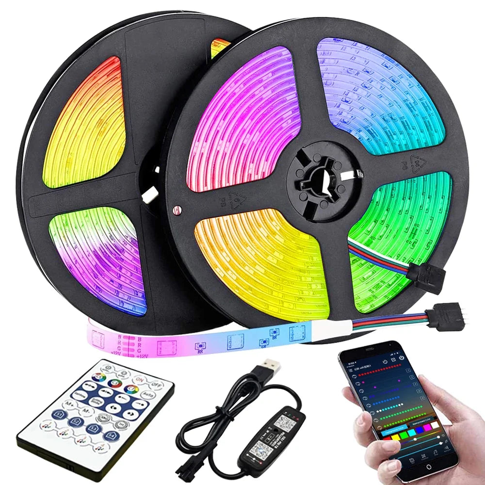Bluetooth-Controlled LED Accent Lighting