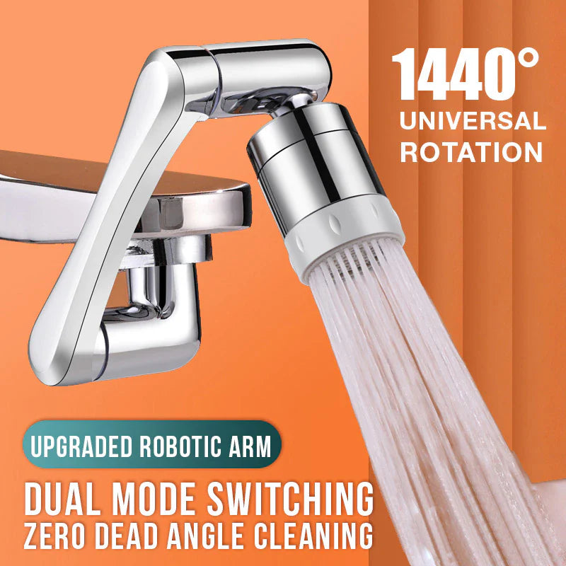 Dual-Mode Swivel Faucet Aerator with 1080° Rotation